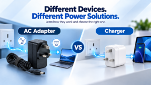 AC adapter vs charger