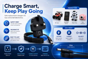 replacement chargers for toys