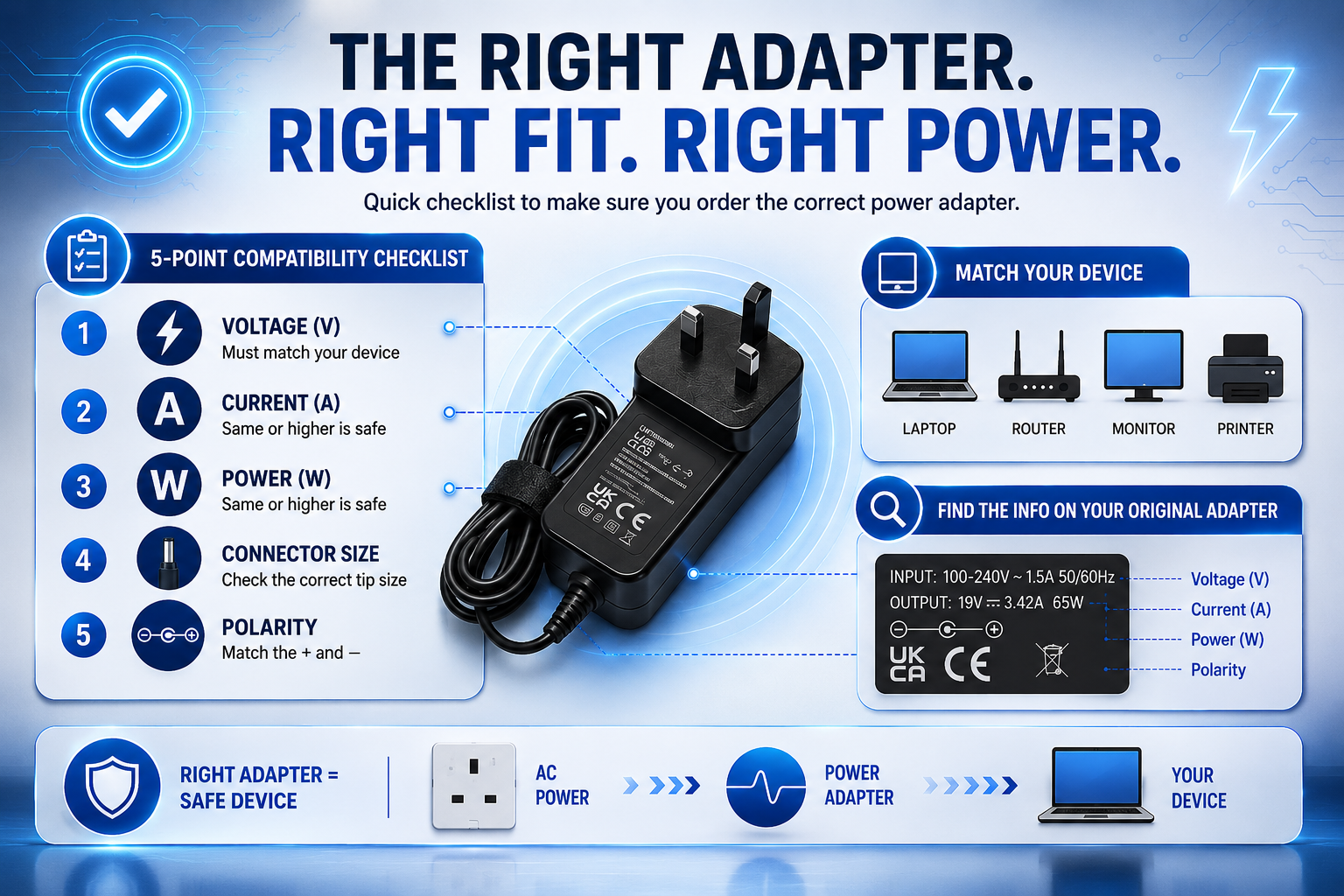 Power Adapter Compatibility