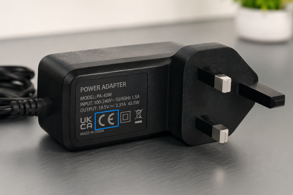 Fully certified and compliant UK replacement USB C power adapters