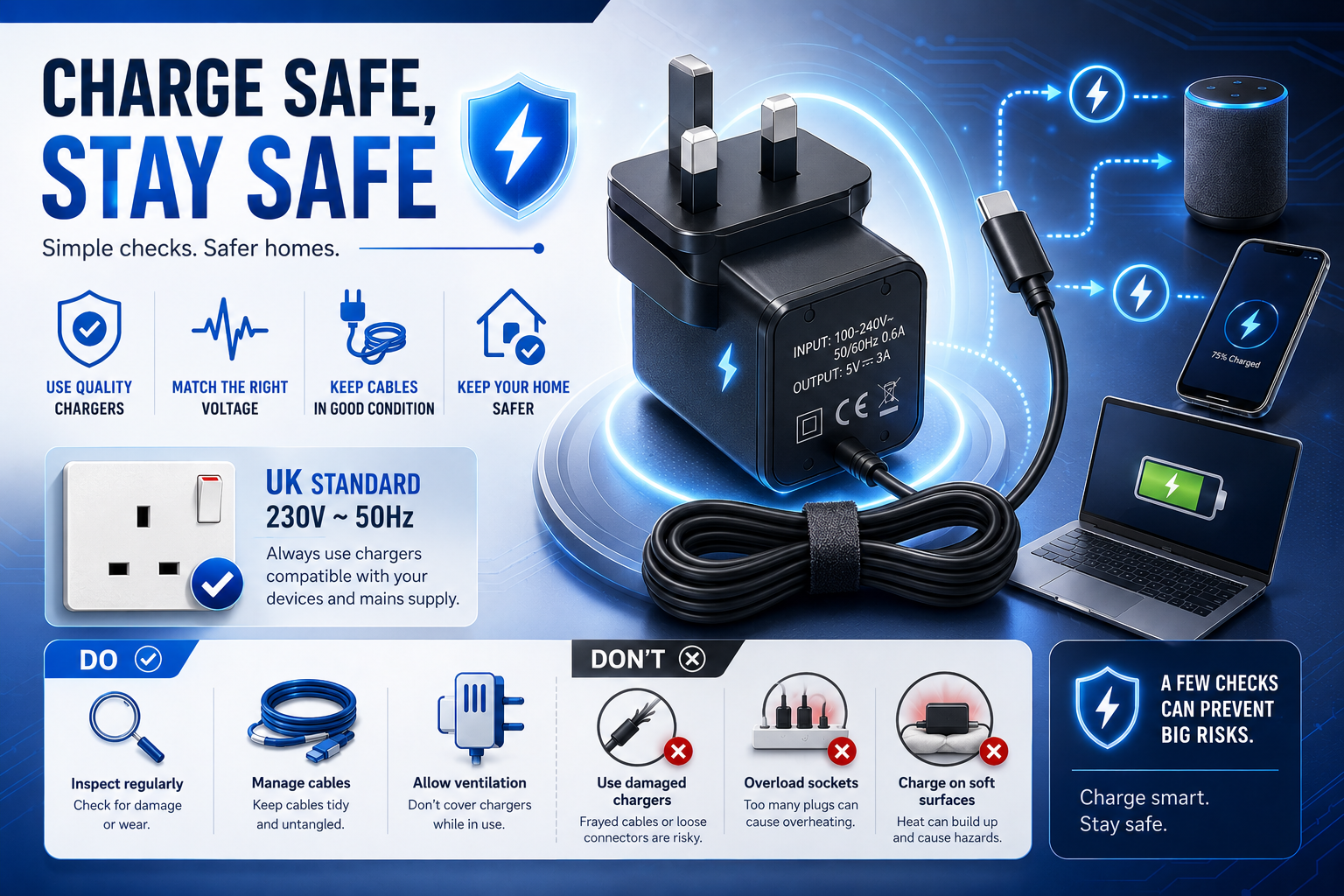 Charger Safety Guide for UK Homes
