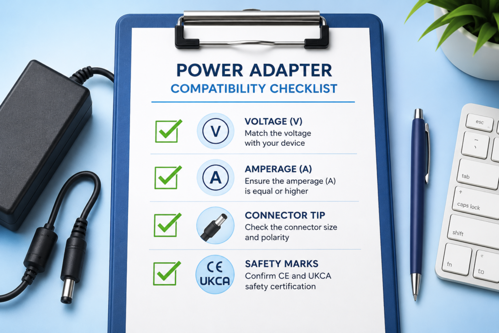 A sourcing checklist to ensure safety and compatibility when buying chargers for gaming devices.