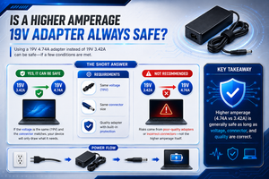 19V 4.74A Adapter Instead of 19V 3.42A